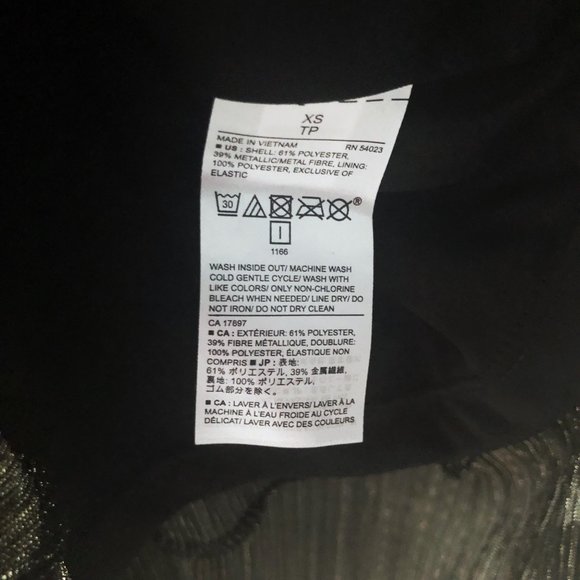 Banana Republic Metallic Shimmer Fit-And-Flare Dress - Picture 12 of 12